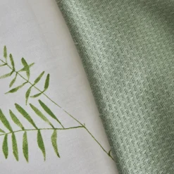 Karaca Home Herbal 100% Baumwolle Doppelbett Bettwäsche Set Weiß Weıß01 Discount