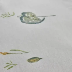 Karaca Home Herbal 100% Baumwolle Doppelbett Bettwäsche Set Weiß Weıß01 Discount