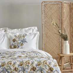 Karaca Home Indra 100% Baumwolle Einzel Bettbezug Set Gelb