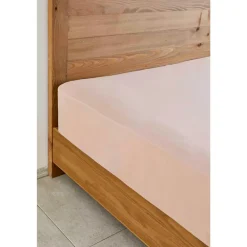 Karaca Home Jersey Fitted Bettlaken Lachs Rosa (140x200 cm) Öko-Tex Zertifiziert Somon Best