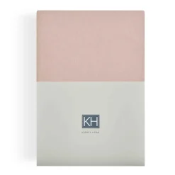 Karaca Home Jersey Fitted Bettlaken Lachs Rosa (140x200 cm) Öko-Tex Zertifiziert Somon Best
