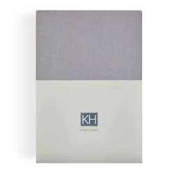 Karaca Home Jersey Fitted Bettlaken Grau Einzel (90x200 cm) Grau02 Best