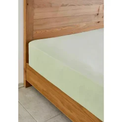 Karaca Home Jersey Fitted Bettlaken Olivgrün (100x200 cm) Öko-Tex Zertifiziert Grün01 Online