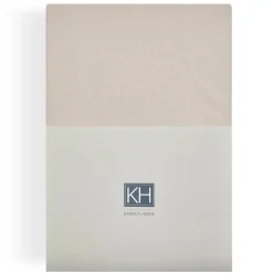 Karaca Home Jersey Fitted Bed Sheet 120x200 cm + 30 cm Öko-Tex Zertifiziert Beıge01 Best