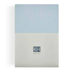 Karaca Home Jersey Fitted Bettlaken (200x200 cm) Öko-Tex Zertifiziert Hellblau Online