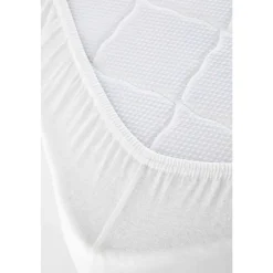 Karaca Home Jersey Spannbetlaken weiß (140x200 cm) Öko-Tex zertifiziert Ecru01 Outlet