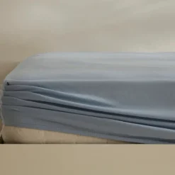 Karaca Home Jersey Spannbettlaken, 180x200+30cm, Blau Online