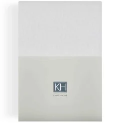 Karaca Home Jersey Spannbetlaken weiß 90x200 cm + 30 cm Öko-Tex zertifiziert Ecru01 Outlet
