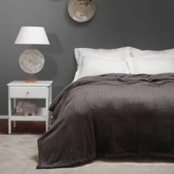 Karaca Home Joena Anthrazit Einzeldecke Anthracıt01 Best