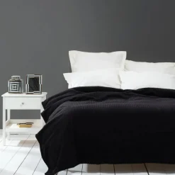 Karaca Home Joena Einzeldecke Schwarz (PP) Schwarz01 Outlet