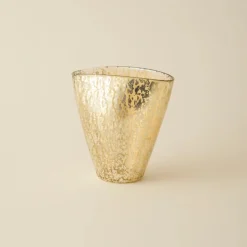 Karaca Home Jolie Vase 23X13,5X23 cm Gold Sale