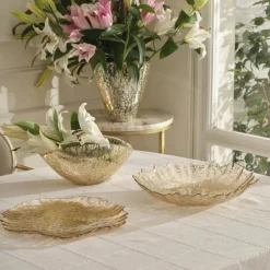 Karaca Home Jolie Vase 23X13,5X23 cm Gold Sale