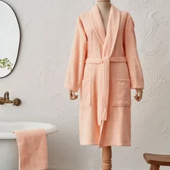 Karaca Home Judi 100% Baumwolle Bademantel Set L/XL Blush Discount