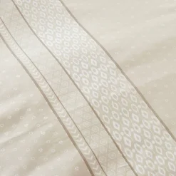 Karaca Home Keira 100% Baumwolle Bettwäsche-Set Beige Beıge01