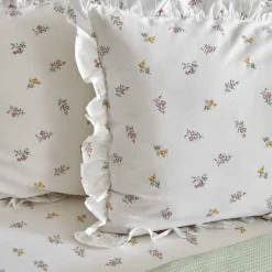 Karaca Home Lidya, 100% Baumwolle Doppelbett Tagesdecke Set, Grün Yeşil Sale
