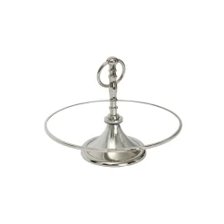 Karaca Home Line Dekorative Silber Tortenständer 25 cm Sılber Clearance