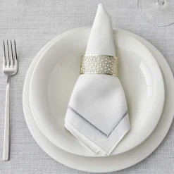 Karaca Home Linen Silber 13-teiliges Tischtuch-Set Sılber