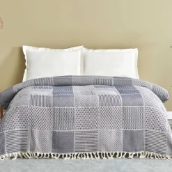 Karaca Home Luna, Doppelpiqué, Marineblau Lacivert Discount