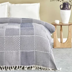Karaca Home Luna, Doppelpiqué, Marineblau Lacivert Discount