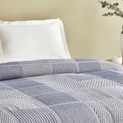 Karaca Home Luna, Doppelpiqué, Marineblau Lacivert Discount