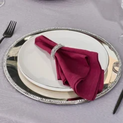 Karaca Home Majesty 4er Set Serviettenring Sılver