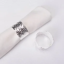Karaca Home Marcello 2er-Pack Silber Serviettenring Sılber Discount