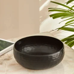 Karaca Home Marokkanische Dekorative Schale Schwarz 18 x 18 x 7 cm Schwarz01 Outlet
