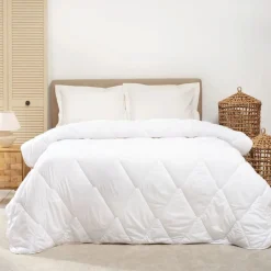 Karaca Home Microfiber Soft Doppelbettdecke Weıß01 Hot