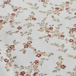Karaca Home Mizu 100% Baumwolle Doppel-Bettwäsche-Set mit Gratis Decke Weıß01