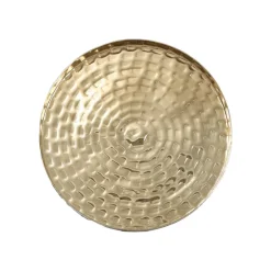 Karaca Home Moroccan Deko-Tablett 26 x 26 x 3 cm Gold Hot