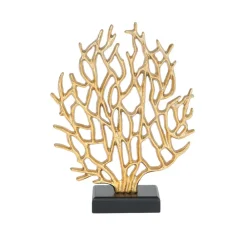 Karaca Home Moroccan Koralle Baum Trinket 22 x 6,5 x 29 cm Gold Hot