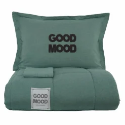 Karaca Home Motto Cotton Comfort Double Oil Grün01 Online