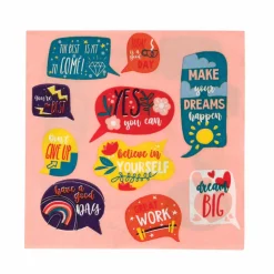 Karaca Home Motto papier-serviette 20er-pack 33x33 cm Multıfarben Discount