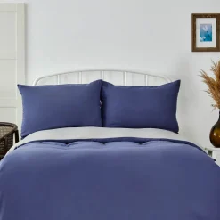 Karaca Home Navy&Hellgrau Doppel Bettbezug Set (200 x 200 cm) Best