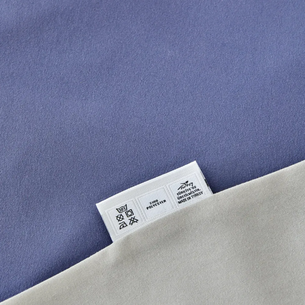 Karaca Home Navy&Hellgrau Doppel Bettbezug Set (200 x 200 cm) Best