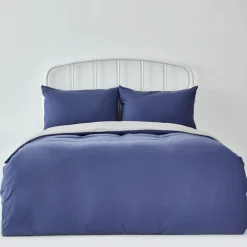 Karaca Home Navy&Hellgrau Doppel Bettbezug Set (200 x 200 cm) Best