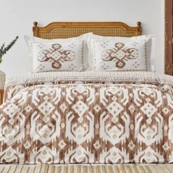 Karaca Home Neos Beige 100% Baumwolle Doppel Bettbezug Set Beıge01 Online