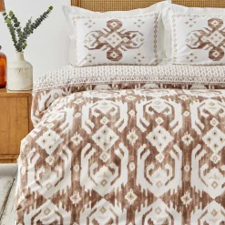 Karaca Home Neos Beige 100% Baumwolle Doppel Bettbezug Set Beıge01 Online