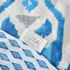 Karaca Home Neos Blaues Baumwolle Doppel Bettbezug-Set Blau01 Online