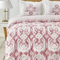 Karaca Home Neos Powder 100% Baumwolle Doppel-Bettbezug Set Puder Sale