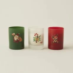 Karaca Home New Year Jahreswechsel Zeremonie 3er Set Duftkerzen Rot02 Sale
