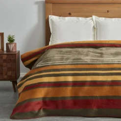 Karaca Home Nina Einzelbett Baumwolldecke, Khaki Khakı Sale