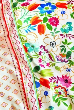 Karaca Home Parlin Fuchsia Doppelter Bettbezug aus 100% Baumwolle Fuchsıa Best