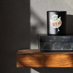 Karaca Home Paye duftende Glas Schwarz Kerze Schwarz01 Outlet