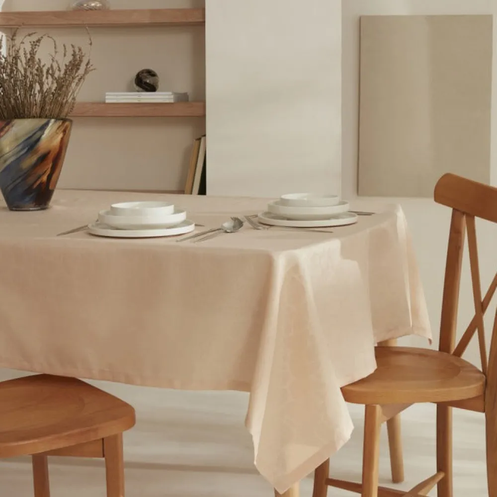 Karaca Home Pebble Tischdecke Ecru, 140 x 200 cm Ekru Online