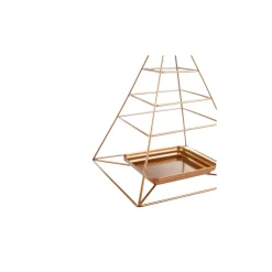 Karaca Home Piramit Dekorativer Teller 24 cm x 35 cm Kupfer Clearance