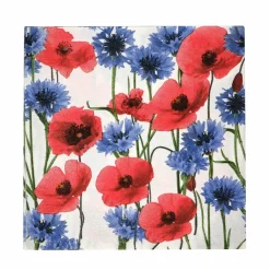 Karaca Home Poppy Papierservietten 20er-Pack 33x33 cm Multıfarben Clearance