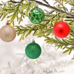 Karaca Home Red Gold 34-teiliges Baumschmuck-Set Online