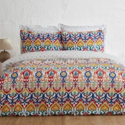 Karaca Home Sarah anderson lionel einzel bettbezug set blau Blau01 Online