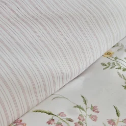 Karaca Home Sera 100% Baumwolle Doppelbett Bettwäsche Set Grün Grün01 Online